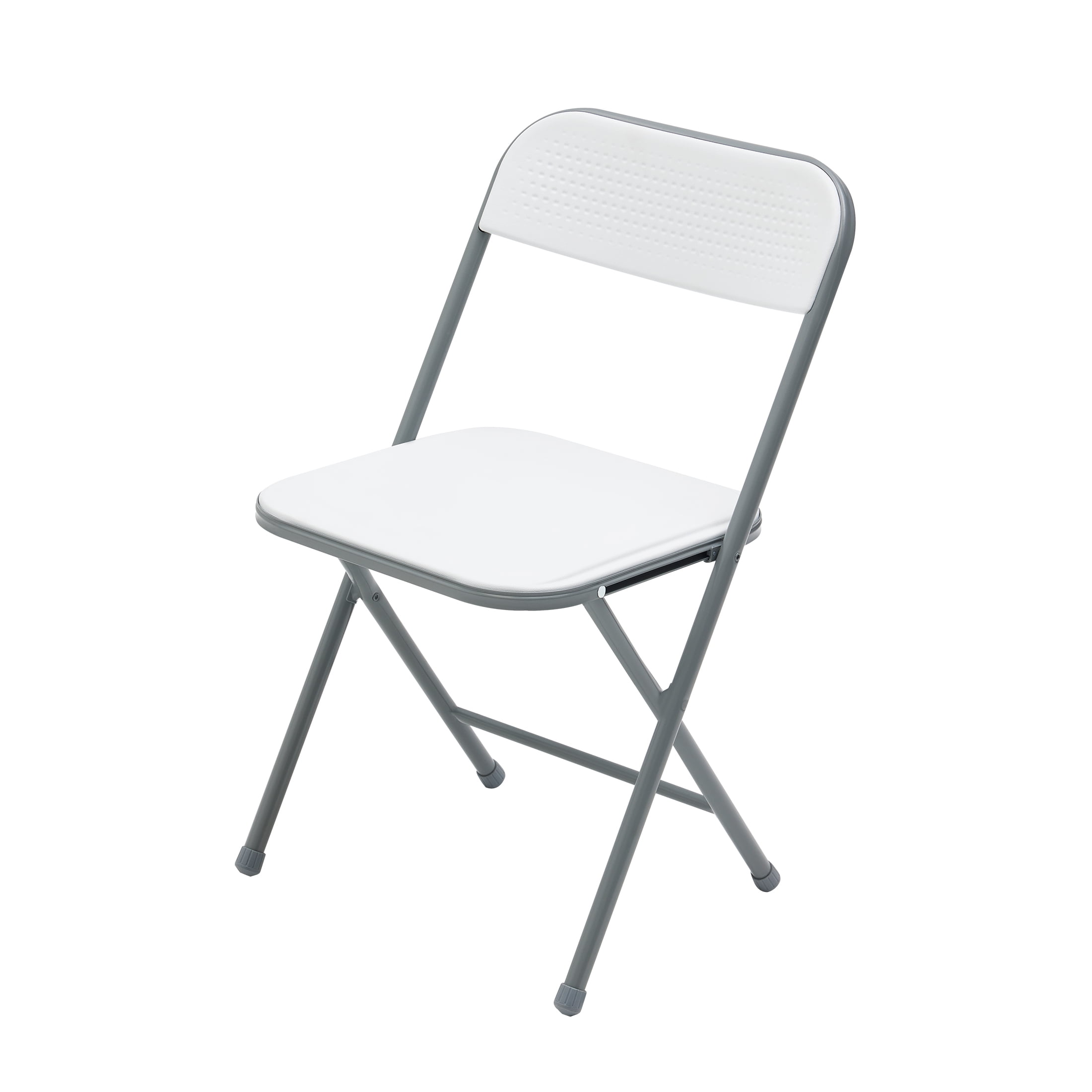 Mainstays 4 Pack Resin Folding Chair, White