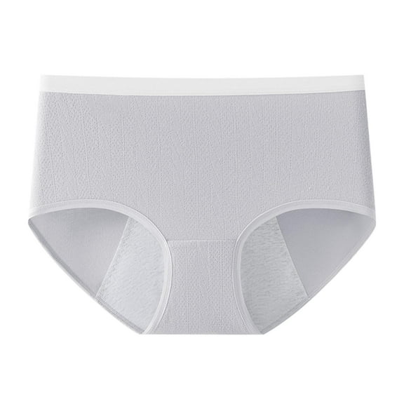 Women's Briefs Postpartum Underwear with Ice Pack Insert Underwear for Women High Waist Womens Briefs Women Boy Shorts Womens Bikini Panties Seamless Breathable High Waist Grey 2XL