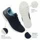 thumbnail image 4 of Zapatillas Skechers Virtue para mujer, espuma viscoelástica, azul y azul, 7,5 pulgadas de ancho, 4 of 7
