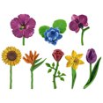 thumbnail image 3 of MasteelfCA 8Pcs Mini Simulation Flower Ornaments Sand Table Decoration DIY Accessories, 3 of 7