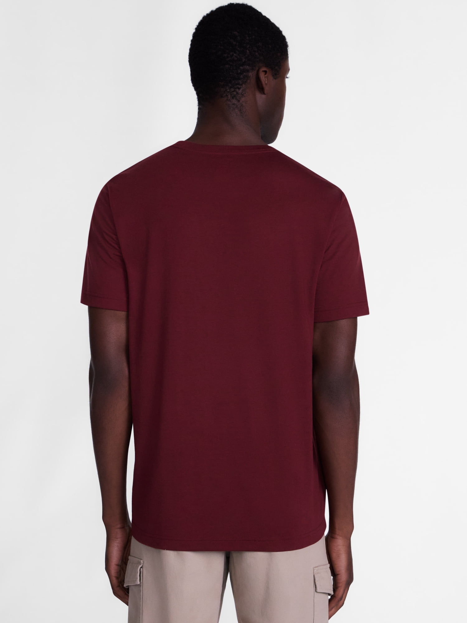 George Men's and Big Men's Crewneck Tee with Short Sleeves, Sizes XS-6XB