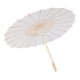 thumbnail image 3 of Sombrilla de papel, sombrilla de papel decorativa de color blanco clásico, sombrilla de papel para bricolaje, decoración de sombrilla de papel, características de vanguardia, 3 of 10