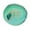 Green, variant on simhoa Irregular Agate Slice Crystal Polished Stone Ornament Coaster Black