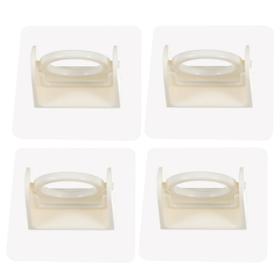 IDEANATEGRATE No Drill Curtain Hooks for Drapes in Simple Design for Home Decor