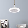thumbnail image 5 of Perfume Ceiling Fans With Lights, 2 In 1 Design Remote Control Ceiling Fan With Lights, Ceiling Light With Fan, Easy Installation Lamp Holder For Indoor, Living Room, 5 of 5