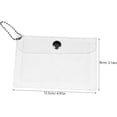 thumbnail image 5 of HLONK Portefeuille Transparent Rangement Cosmétique Porte-Clés Tendance Porte-Monnaie Cartes d'Identité Petit Portefeuille Porte-Clés Mini Pochette Femmes Sac à Main Portable Porte-Clés pour Pvc, 5 of 5