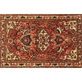 thumbnail image 1 of Ahgly Company Machine Washable Indoor Rectangle Traditional Saffron Red Area Rugs, 9' x 12', 1 of 7