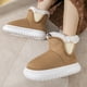 thumbnail image 3 of Botas de nieve de invierno 2024 para mujer, cálidas, de piel, con suela suave, de caña alta, con plataforma, para mujer, nuevo diseño, calzado para exteriores para niña, 3 of 5
