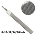 thumbnail image 4 of High Carbon Steel Flat Head File Tooth Deburring Carpenter Metal Grinding Tool 14inch, 4 of 6