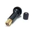 thumbnail image 4 of Miangastore 4pcs TR414 Snap-In Rubber Stem Tubeless Tire Rim Scooter Moped (Black), 4 of 5