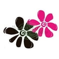 thumbnail image 3 of Hot Pink Girl'S Wall Sticker Flower Decals 9Pc Large Floral Decor Hot Pink, 3 of 4