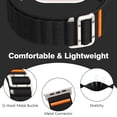 thumbnail image 2 of Sport Band Compatible with Apple Watch Ultra 3/2/1 Band 49mm 46mm 45mm 44mm 42mm 41mm 40mm 38mm Men Women, Stretchy Nylon Loop Strap with G-Hook for iWatch Series Ultra 11 10 SE 9 8 7 6 5 4 3, 2 of 7