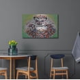 thumbnail image 4 of Luxe Metal Art 'Colorful Hedgehog 2' by Carolee Vitaletti Metal Wall Art, 36" x 24", 4 of 9