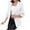White, variant on ZACPNCV Women's Winter Casual Jackets Long Sleeve Solid Color Buttonless Suit Jacket Black