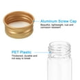 thumbnail image 3 of Unique Bargains 80ml Plastic Test Tubes with Screw Caps, 6Pcs 156x30mm Tubes for Party Decoration Lab Use, Gold Tone, 3 of 7