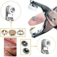 thumbnail image 4 of 100 Sets 9.5mm Metal Snaps Buttons with Fastener Pliers Press Tool Kit Perfect for Baby Crafts Clothes Hats and Sewing, Snap Button Fasteners Kit for Baby Clothing Sewing, 4 of 6
