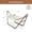 Beige, variant on Qifang Outdoor Hammock with Iron Stand, 440Lbs Capacity, Cotton Padded Bed, Adjustable Steel Chain, Anti-Rust Frame for Patio Yard, Gray