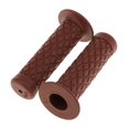 thumbnail image 4 of relayinert Moto Vintage Guidon Poignées 7/8 22mm Universel Intemporel Confortable Poignée Marron 5Set, 4 of 6