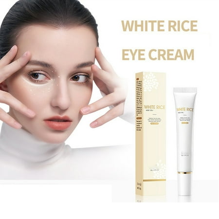 QunYou Rice Repair Eye Cream Depuffs Eye Care To Reduce Dark Circles and Tighten The Eye Area 20g
