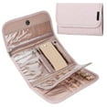 thumbnail image 1 of YAOMOBB Étui de Bracelet Transparent Organisateur de Bijoux de Voyage Rouleau Pliable Compartiment Rangement pour Colliers Boucles d'Oreilles Bagues, 1 of 6