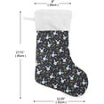 thumbnail image 3 of SKYSONIC Cartoon Bunny Flower Blue Christmas Stockings 2PCS,Big Xmas Stockings Gift Decorations and Party Supplies,Used for Fireplace Decoration Socks Christmas Tree Decoration, 3 of 7