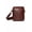 BROWN, variant on HANDMADE Faux Leather Messenger Bag – Stylish Crossbody Sling Bag for Travel, Office, and Daily Use with Adjustable Shoulder Strap