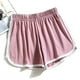 thumbnail image 1 of TaTaai Women's Solid Yoga Beach Shorts 3 Inch Mid Thigh High Waisted Lounge Casual Home Wear Summer Soft Non-See-Through Athletic Gym Workout Fitness Gift, 1 of 8