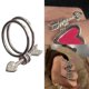 thumbnail image 2 of Cupid Arrow Ring Trending Wedding Aesthetic Jewelry Accesorios Women Ring, 2 of 5