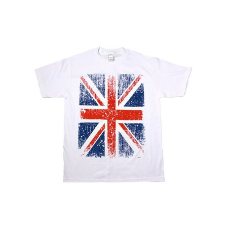 Country Flags T-shirt - Men's British England Country Flag T-Shirt