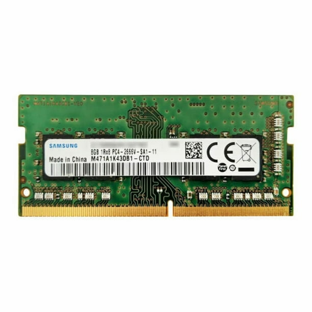 Memoria para ordenador portátil Samsung 8GB DDR4 2666 MHz PC4-21300 SODIMM