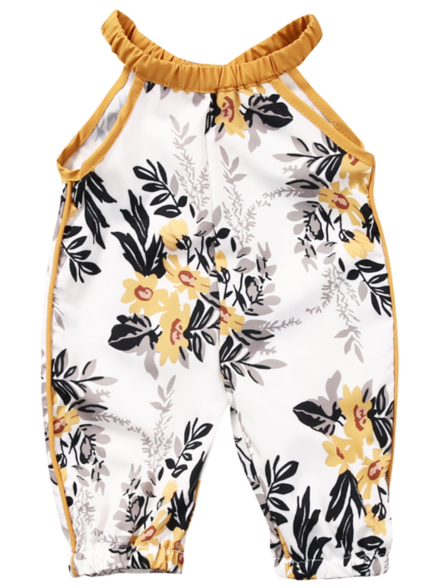 Babyhug Woven Full Sleeves Hooded Romper With Floral Print - Navy Blue main image 0