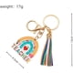 thumbnail image 4 of LLavero de borlas de arcoíris de madera con BLING COLORIDO, regalos inspiradores de arcoíris, llavero para maestro para regalo del Día del Maestro, 4 of 4