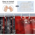 thumbnail image 4 of The Christmas Fun Design Shower Curtain for Bathroom Shower Curtain Set with 12 Hooks Waterproof Fabric Bath Curtain for Bathtub Restroom Decor, 72 X 72 in, 4 of 6