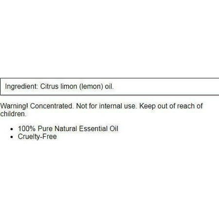 Nature's Alchemy Pure Essential Oil Lemon 0.5 fl oz Liquid