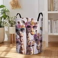 thumbnail image 6 of Stylish Giraffes in Sunglasses Storage Basket  Durable Woven Organizer for Bedroom Decor Home Gift  Shelf Storage, 6 of 9