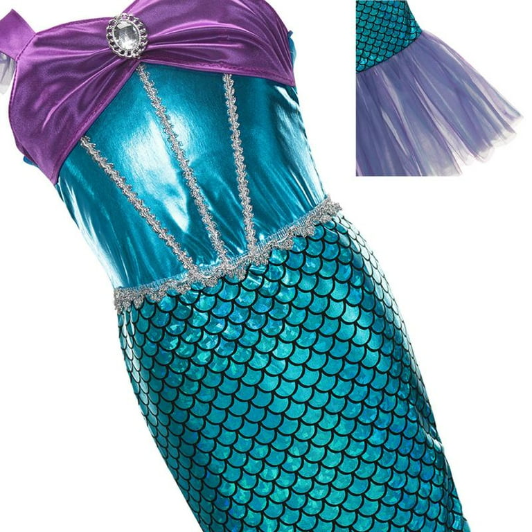 Walmart ariel costume top