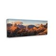 thumbnail image 3 of Panoramic Desert Canyon Peaks Landscape Photograph Gallery Wrapped Canvas Print Wall Art, 3 of 7