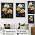 thumbnail image 4 of Designart "Reflecting Opulent Lotus I" Lotus Floater Framed Wall Decor, 4 of 5
