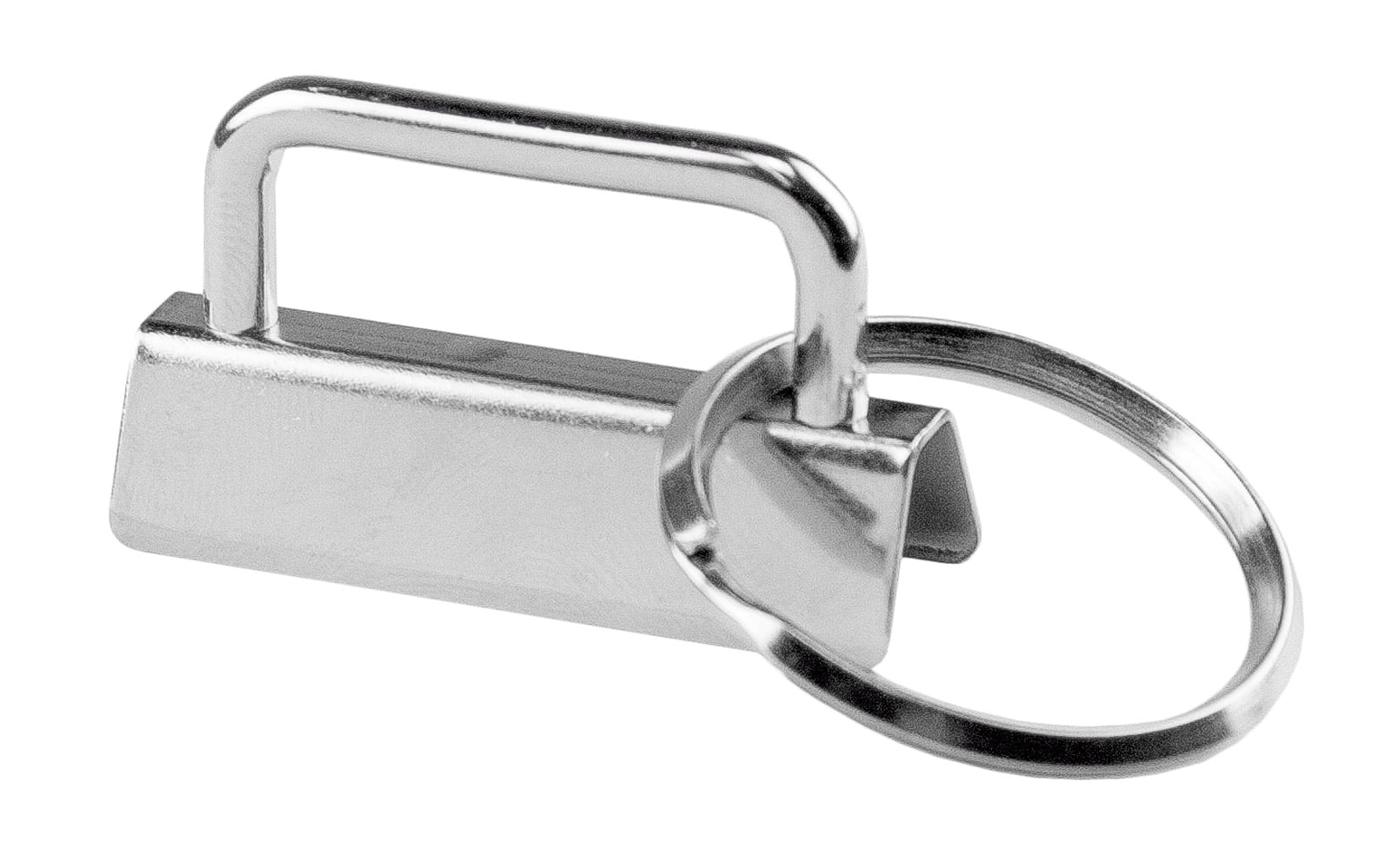 100 - Country Brook Design® 1 1/2 inch Key Chain Fob Wristlet Hardware Set With key ring