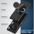 thumbnail image 3 of Encased DuraClip Holster Designed for iPhone 14 Pro Max Case with Belt Clip and Kickstand (Matte Black), 3 of 3