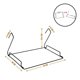 thumbnail image 3 of Hanging Radiator Bed Pet Cradle Warm Villus Basket Cradle Foldable Metal Frame Winter Warm Hanging Home Cat Hammocks, 3 of 10