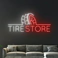 thumbnail image 5 of Handmadetneonsign Tire Store Neon Sign, Tire Shop Led Sign, Automotive Tire Led Light, Home Decor, 5 of 5