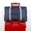 thumbnail image 1 of Bolsa de viaje plegable - 25L, ligera, ideal para gimnasio y escapadas de fin de semana - Azul oscuro o vino - 48 x 32 x 16 cm - Poliéster plegable y resistente al agua - Se adapta al asa de la maleta, 1 of 7