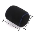 thumbnail image 3 of Miangastore 2 Pcs Sac de Moulinet de Pêche Multifonction Roue Tambour Protection Manche Sac Élastique Équipement de Pêche - F42 Rond (Noir), 3 of 8