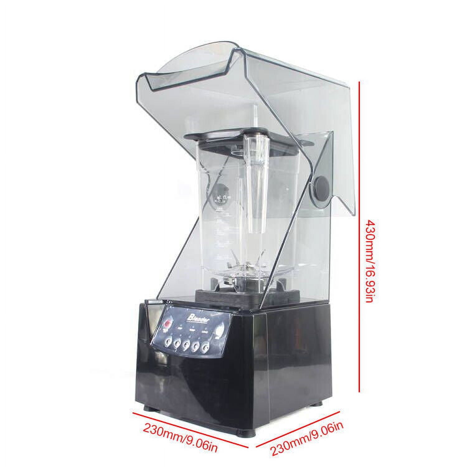 2600W Commercial Soundproof Smoothie Blender Machine Fruit Juicer Maker Mixer