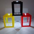 thumbnail image 3 of EIMELI Acrylic Fish Bowl Office Ornamental Transparent Desktop Ecology Box with Light, 3 of 6
