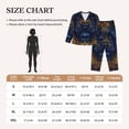 thumbnail image 4 of Pofeuu Elegant Dog Mandala Art Print Womens Pajamas Set Long Sleeve Sleepwear Button Down Nightwear Soft Pj Lounge Sets Button Down Pajamas Women-XX-Large, 4 of 7