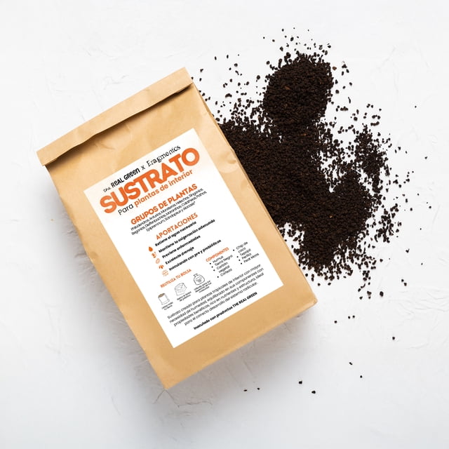 Sustrato Premium para Plantas de Interior - Enriquecido con Nutrientes - The Real Green