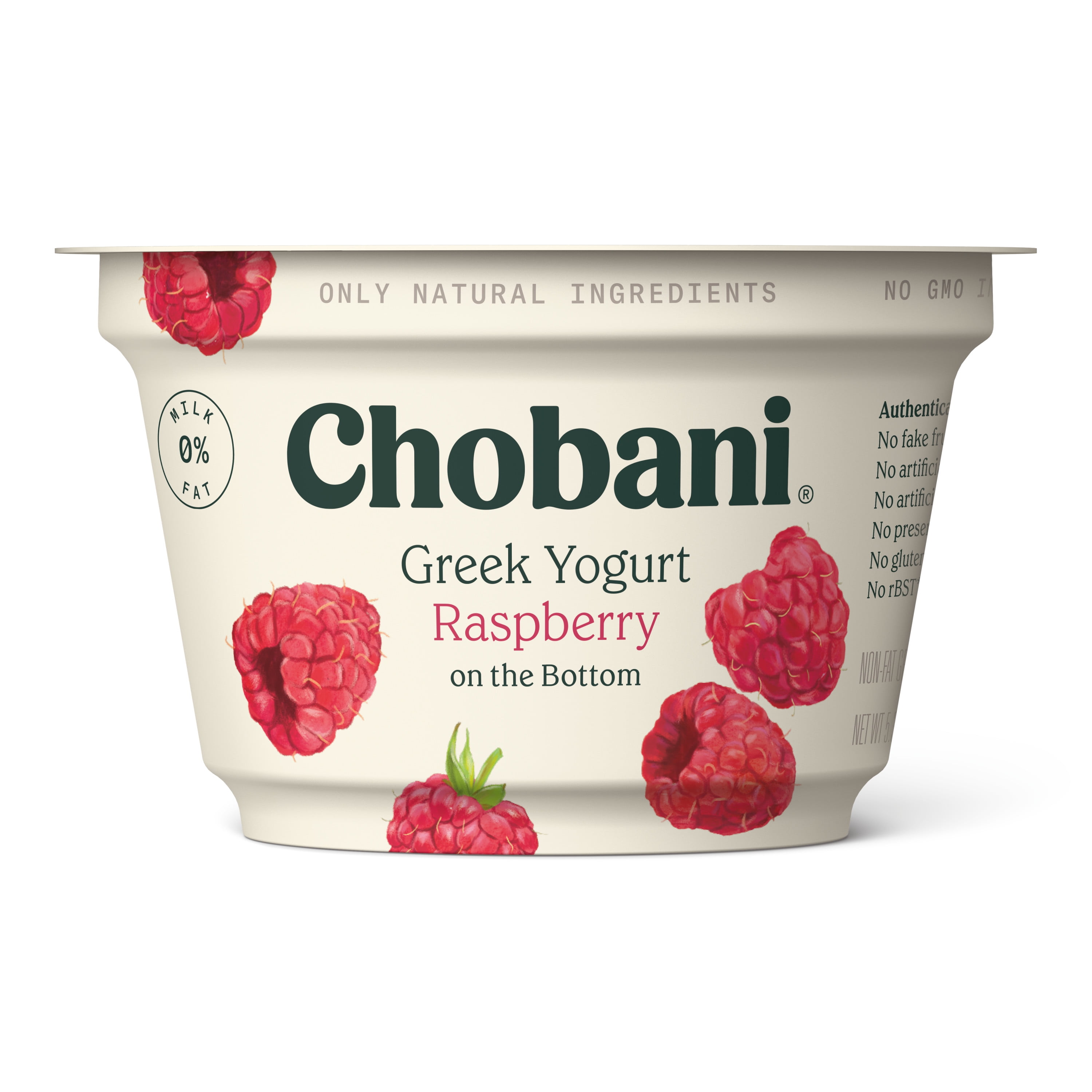 Chobani white chocolate raspberry
