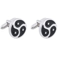 thumbnail image 1 of MasteelfCA 1 Paire de Boutons de Manchette Style Chinois en Alliage, 1 of 7